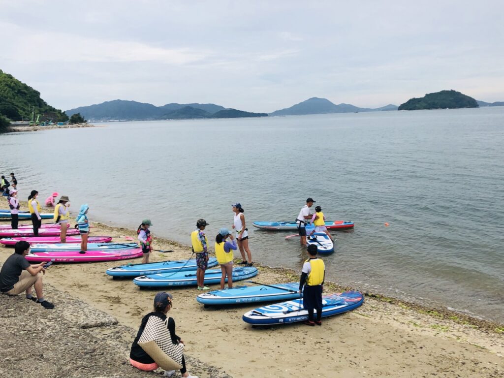多度津町 海岸寺SUP体験