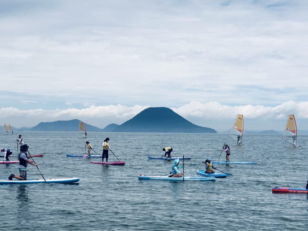 多度津町 海岸寺SUP体験