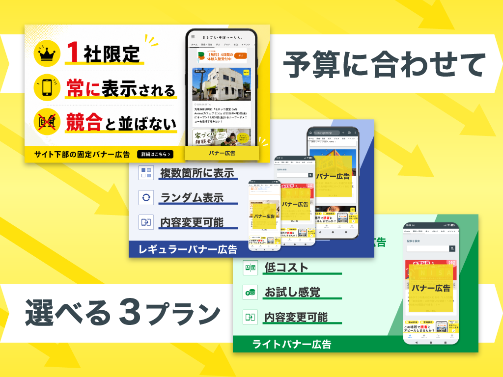 まるつー広告 バナープラン