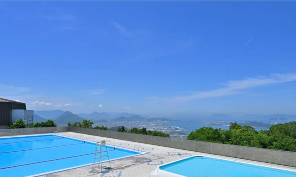 坂出市 休暇村讃岐五色台プール