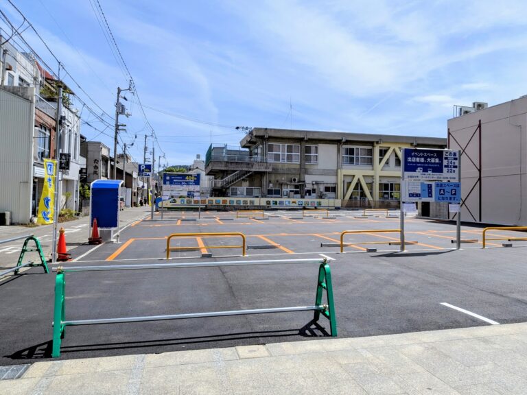 丸亀 市通町商店街の宮脇書店跡地に「パーキングプレイス丸亀第4」が2026年8月7日(金)にオープン！24時間最大400円や月極、イベント出店枠も！