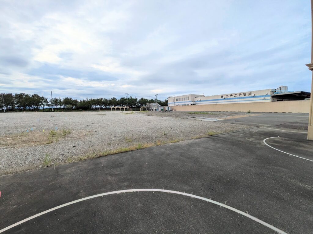 宇多津町 セントベイヒルズ 跡地の工事