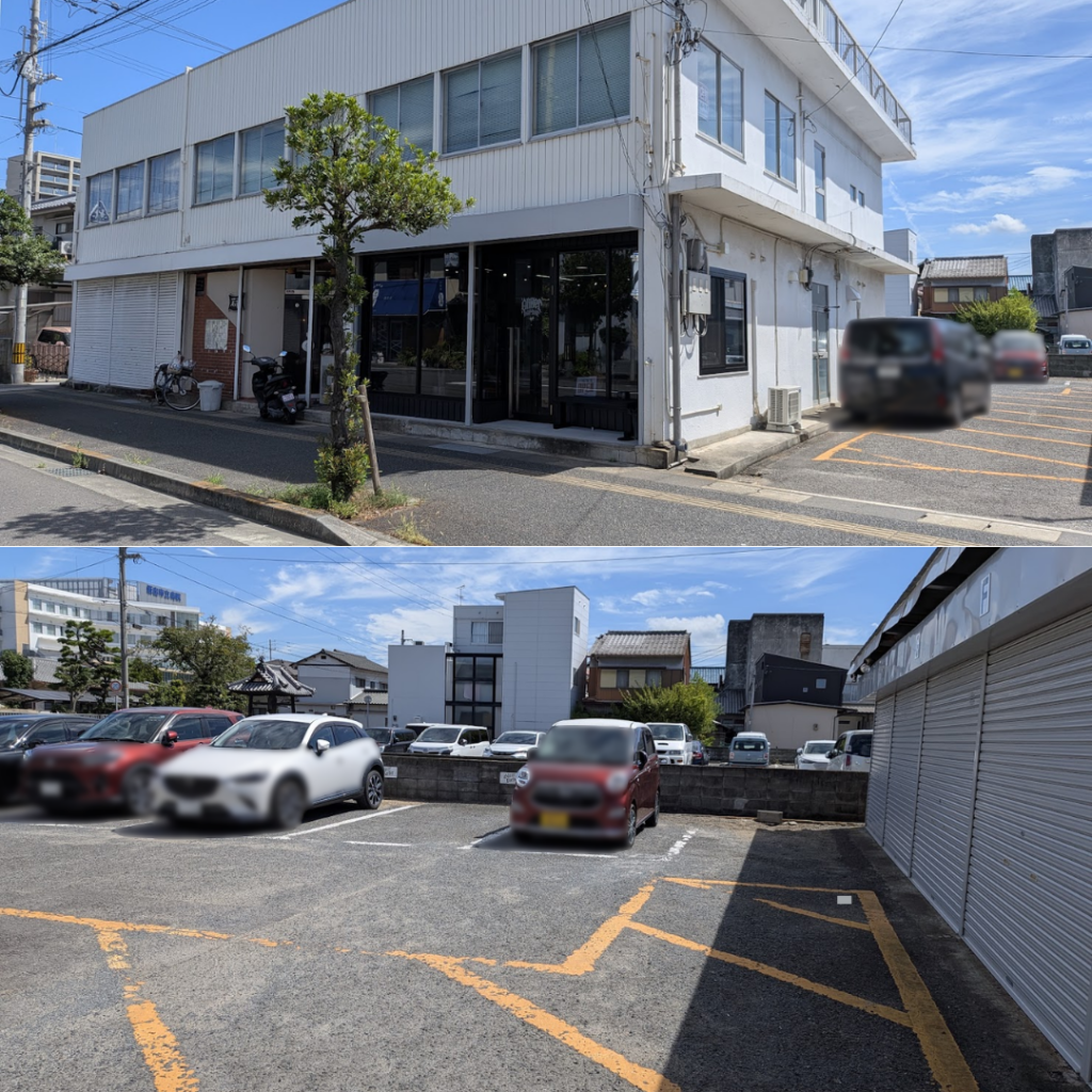 坂出市寿町 Glitter Barber(グリッターバーバー) 場所・駐車場