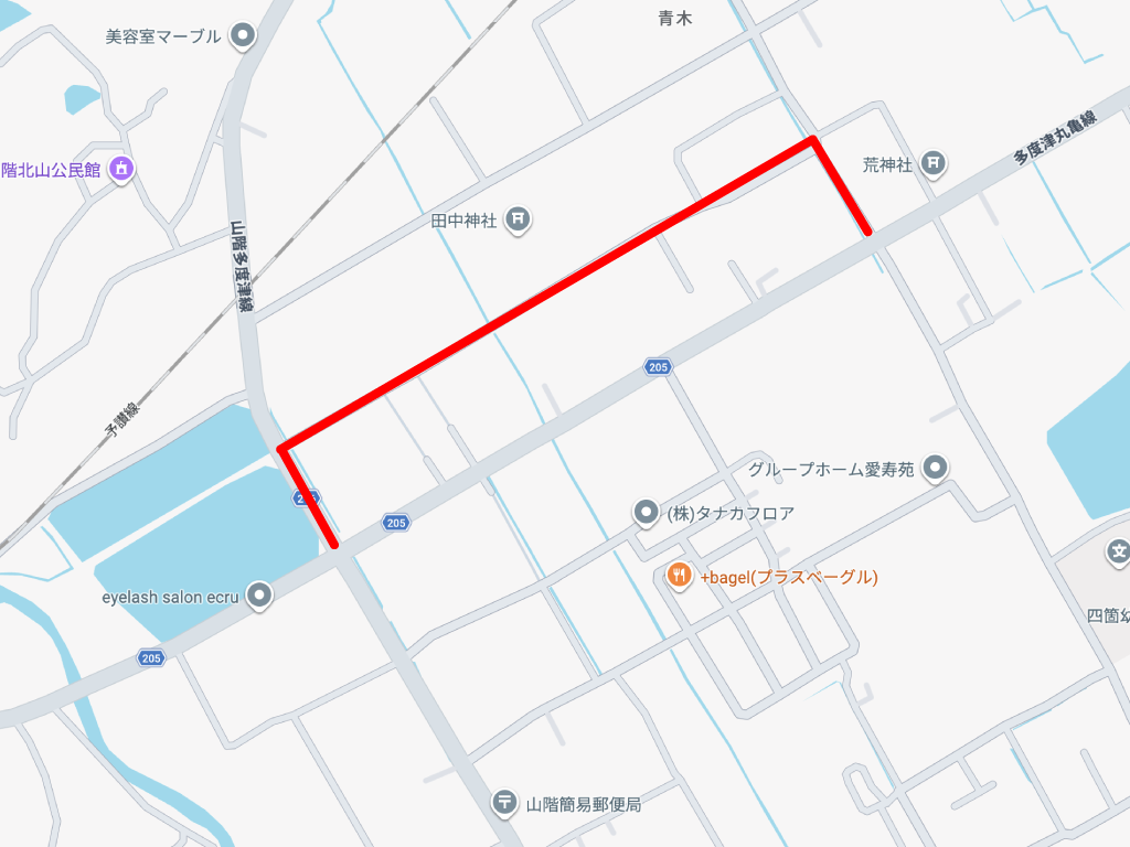 多度津田村神社周辺工事