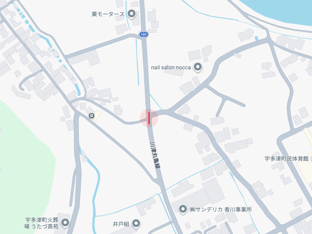 剣道191号 道路工事