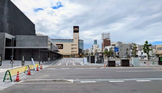 丸亀市の新市民会館「シアターマド」北側に『シビックロータリー』が2026年9月1日(火)オープン！バス停留所や路線が変更に