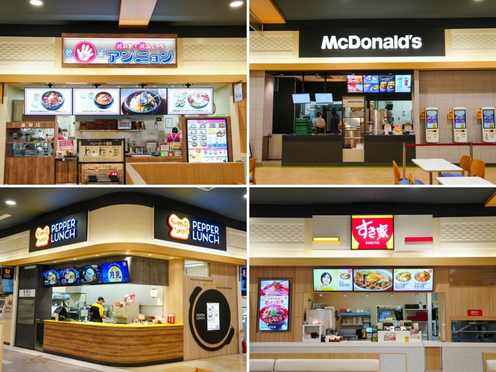 イオンモール綾川 フードコートリニューアル店舗