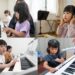 ヤマハ音楽教室の生徒たち